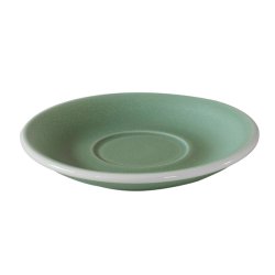 Loveramics egg 250 ml  cappucinokop inkl undertallerken, emarald