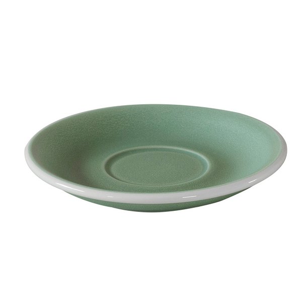 Loveramics egg 250 ml  cappucinokop inkl undertallerken, emarald