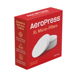 XL Aeropress filtre, 200 stk
