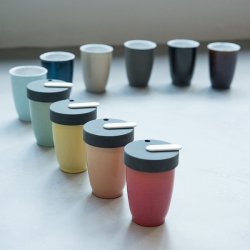 Loveramics Nomad - To Go Krus  250ml - Gunpowder