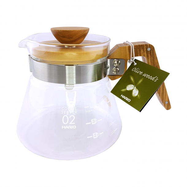 Hario Coffee server 600 ml Oliven VCWN-60-OW