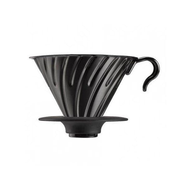 Hario V60 Metal dripper, sort 2 kop VDM-02-MB