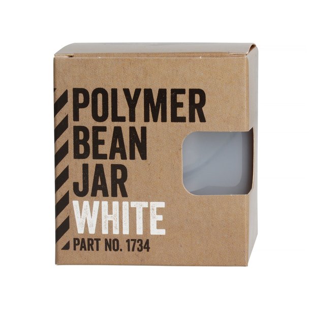 Comandante - Bean Jar - hvid Polymer
