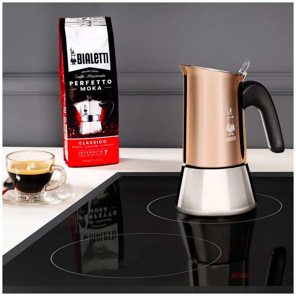 Bialetti New Venus 6 kop, kobber
