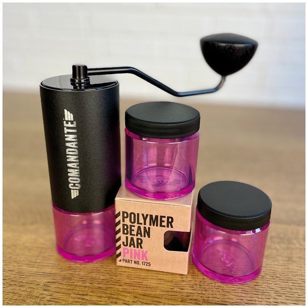 Comandante - Bean Jar - Pink Polymer