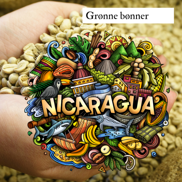 PRESALE Nicaragua Fawaris AUB, Gr�nne b�nner 1000 gr.