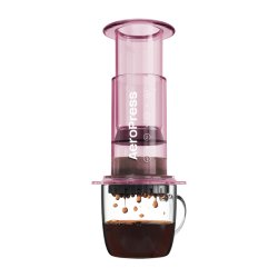 Aeropress clear pink kaffebrygger