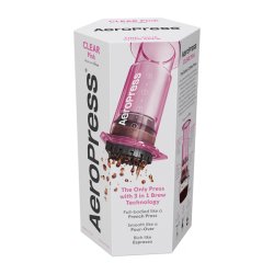 Aeropress clear pink kaffebrygger