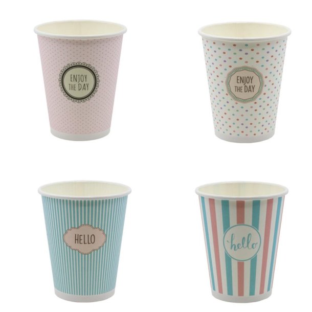 Papkrus, Pastel Design, 300 ml, 25 stk