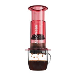 Aeropress clear red kaffebrygger