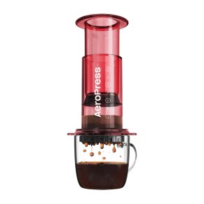 Aeropress clear red kaffebrygger
