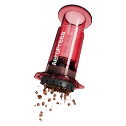 Aeropress clear red kaffebrygger