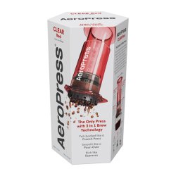 Aeropress clear red kaffebrygger