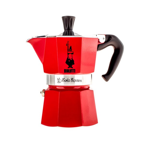 Bialetti Moka Express, rd, 3 kop