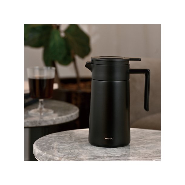 Hario � Termokande med sort keramisk bel�gning, 600 ml