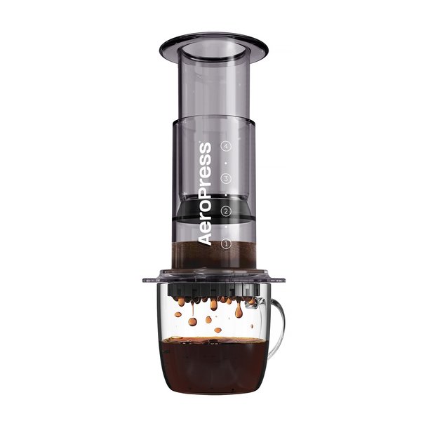 Aeropress clear smoked kaffebrygger