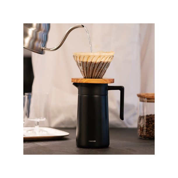 Hario � Termokande med sort keramisk bel�gning, 600 ml