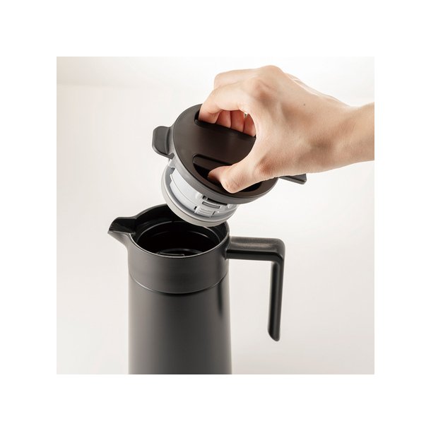 Hario � Termokande med sort keramisk bel�gning, 600 ml