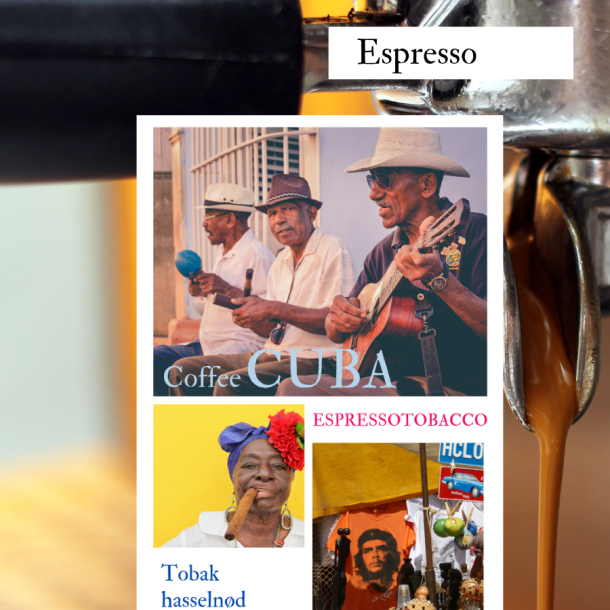 Cuba Serrano Lavado "Espressotobacco", Friskristet kaffe 250 gr