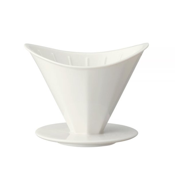 Kinto OCT porcelns kaffetragt, hvid 4 kops